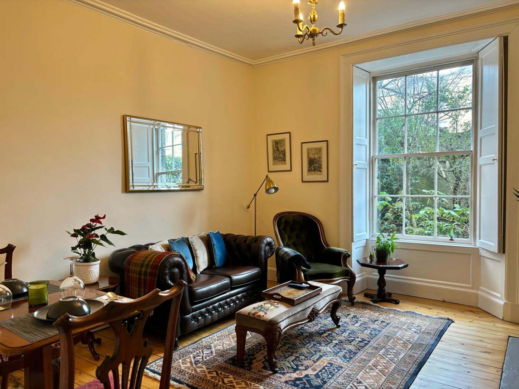 Cosy Georgian Flat Apartment EDI Exterior foto